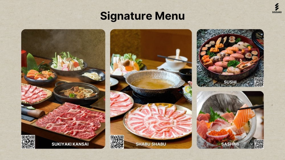 Signature Menu