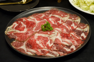 เนื้อริบอาย (จานใหญ่)