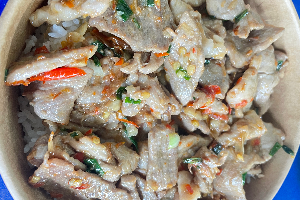 หมูคั่วพริกเกลือ