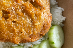 ข้าวไก่ทอด