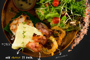 สันคอหมู (Pork collar)