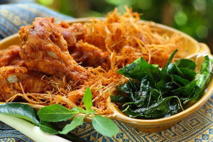 ไก่ทอดสมุนไพร Herb fried Chicken