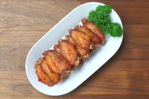 ปีกไก่ทอดน้ำปลา Fried chicken wing sauce