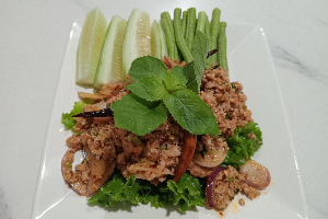 ลาบเนื้อ