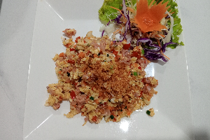 แหนมไข่คั่วพริกเกลือ