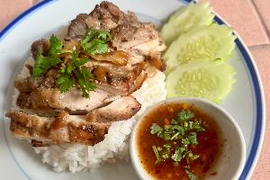 ข้าวหน้าหมูอบ