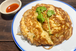 ข้าวไข่เจียวหมูสับ