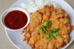 ข้าวไข่เจียวหมูสับ เด็กเล็ก