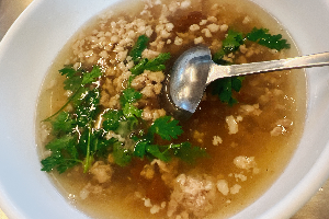 หมูสับต้มบ๊วย