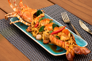 Lobster Tom Yum Spaghettini