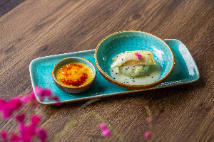 Signature Durian Cream Brulee