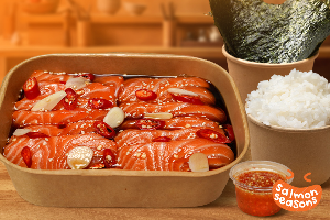 เซ็ตแซลมอนดองขั้นเทพ 200 กรัม