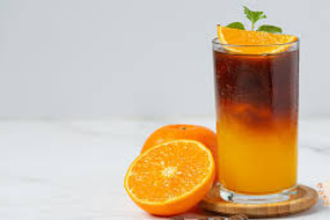 อเมริกาโน่ส้มเย็น - Iced Americano Orange