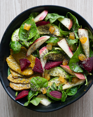 Baby Spinach Apple Salad