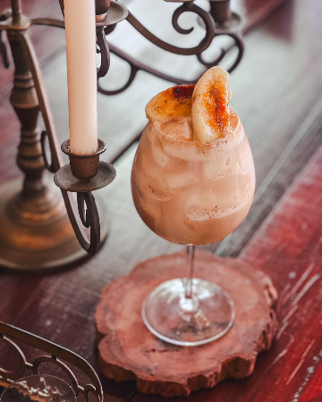 Banana Caramel Coffee Frappe
