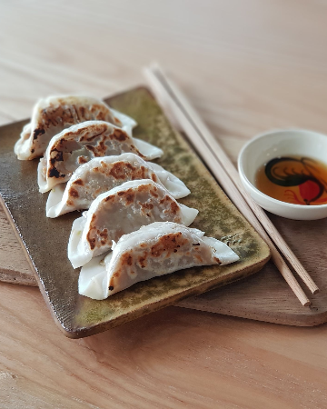 pork gyoza