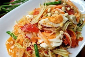 ตำไทยไข่เค็ม