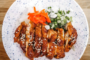 ข้าวหน้าไก่เทริยากิ