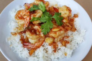 กุ้งทอดกระเทียม