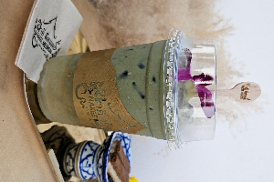 มัทฉะช่อดอกมะพร้าว (Matcha Coconut Flower)