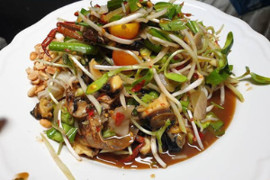 ตำป่า (wild papaya salad)