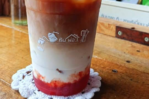 สตรอว์เบอร์รีลาเต้ StrawberryLatte