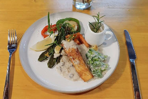 สเต็กแซลมอน Salmon Steak