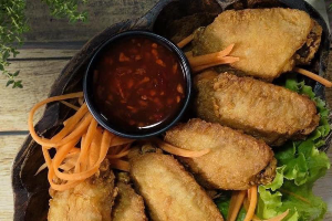 ปีกไก่ทอด
