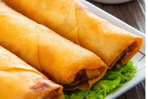 2. Vegetable Spring Rolls