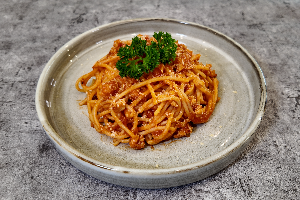 Spaghetti Tomato Sauce with Minced Pork