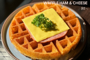 Waffle Ham Cheese