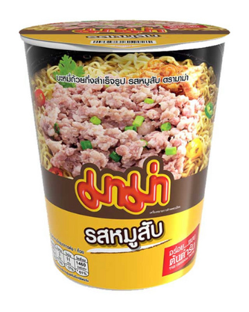 มาม่าคัพ หมูสับ	