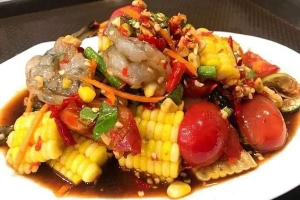 ตำข้าวโพด