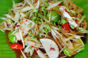 ตำหมูยอ