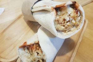 🌯กะบับม้วน ไส้ไก่ **ไม่ใส่ชีส