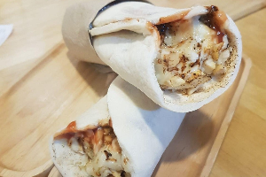 🌯กะบับม้วน ผสมไส้3อย่าง *ไม่ใส่ชีส