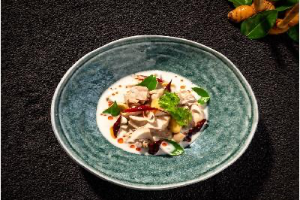 Tom Kha Gai (Chicken Coconut Soup with Galangal)