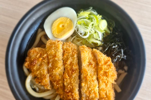 อุด้งหน้าหมูทอด