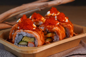 Salmon Demon Roll