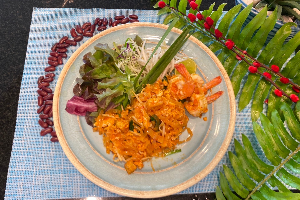 KIDS PHAD THAI SHRIMPS