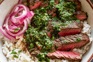 Chimichurri Beef Bowl