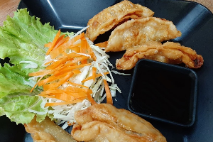 เกี๊ยวซ่าทอด