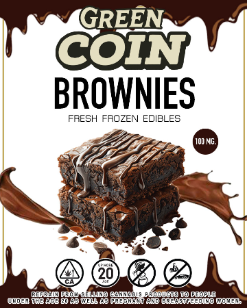 BROWNIES 100 MG.