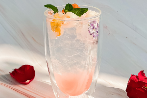 Rose Lychee Soda