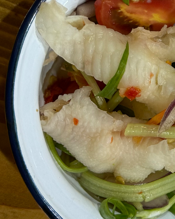 A.5 Thai Spicy Chicken Feet Salad ยำขา