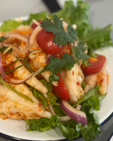 S.4 Thai Spicy Chicken Feet Salad ยำขา