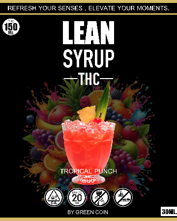 LEAN TROPICAL PUNCH SYRUP THC 30 ML.
