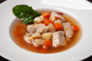 ซุปใสสไตล์ฝรั่งเศส (French-Style Clear Soup)