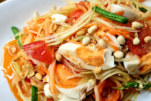ตำไทไข่เค็ม