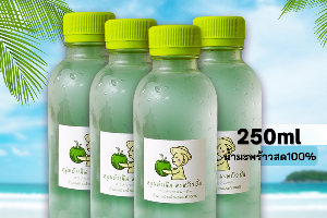 [เซตคุ้ม] น้ำมะพร้าวสดแท้ 100% X4ขวด